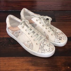 Joke Snakeskin Effect Sneakers